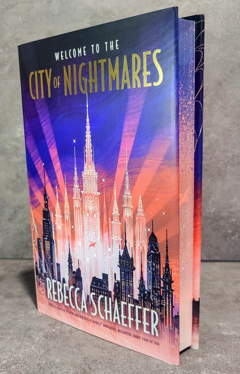 FairyLoot Exclusive Signed Edition City of Nightmares by Rebecca