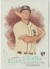 2016 Topps Allen and Ginter #105 Alex Dickerson RC - San Diego Padres