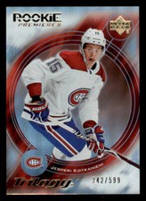 2018-19 Upper Deck Trilogy '03-04 Retro Rookies #03JK Jesperi Kotkaniemi /599