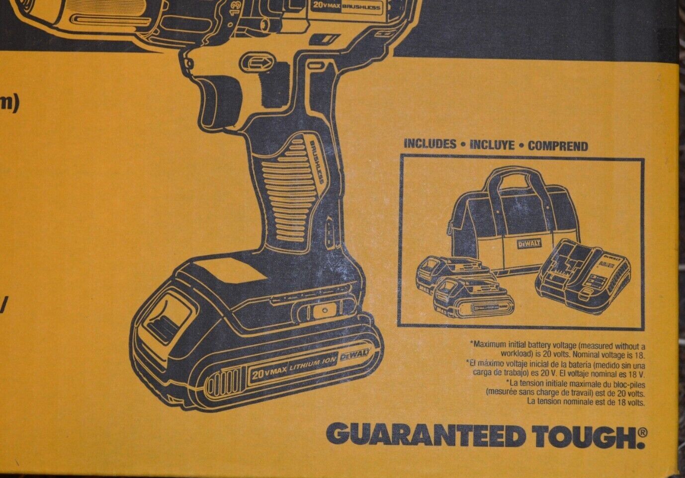 DEWALT DCD777C2 20V MAX Cordless Li-Ion Brushless Drill Driver Kit