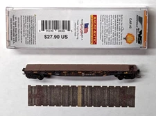 MTL Micro-Trains 04544660 Norfolk Western NW 1511  flatcar FW Factory Weathered