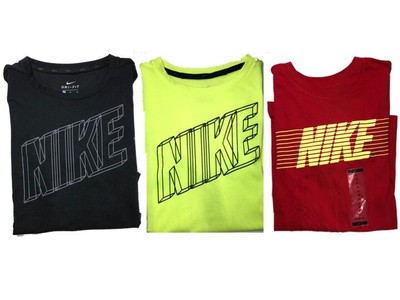 black red and yellow nike shirt