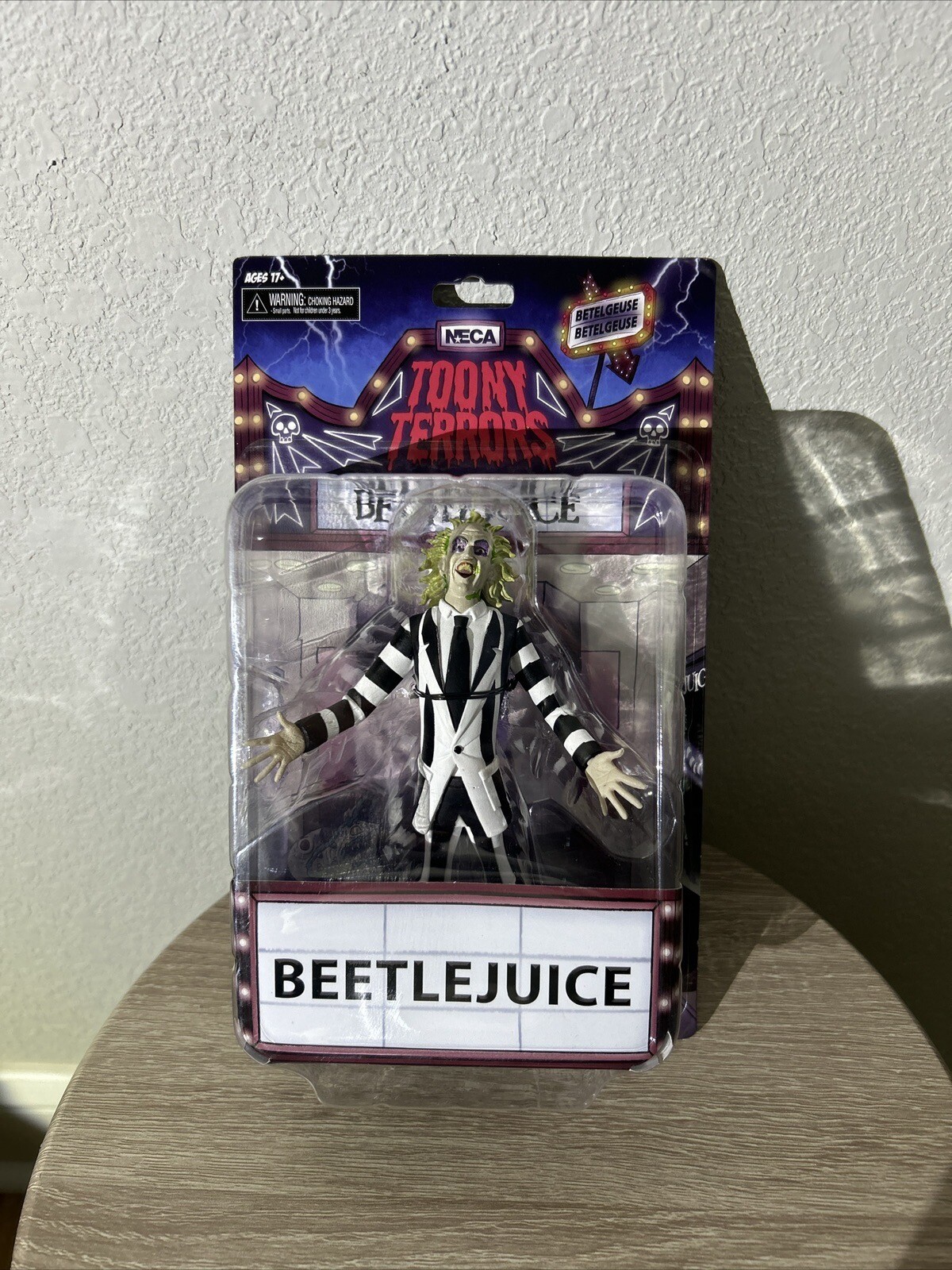 NECA Toony Terrors Beetlejuice Collectible Action Figure