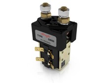Albright SW80-9 single-acting solenoid contactor 100 Amps 48V DC, intermittent.