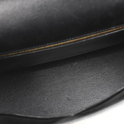 Hermes Black Box Calf Kelly 32 Sellier 2way Handbag 48.□F 175932 - Picture 9 of 10