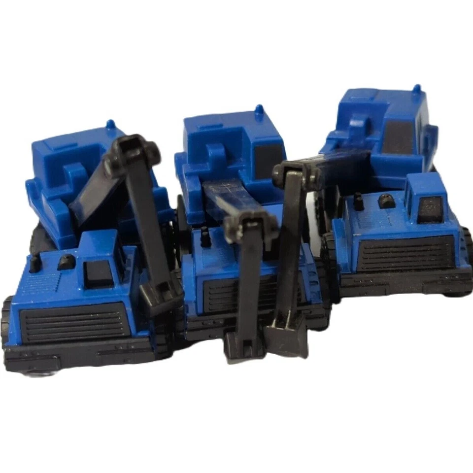 Vintage Tonka Mcdonalds Backhoes Tractors Diecast Toys 1:64 1992 2003 Lot Of 6 - Image 2 of 4