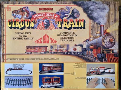 emmett kelly circus train
