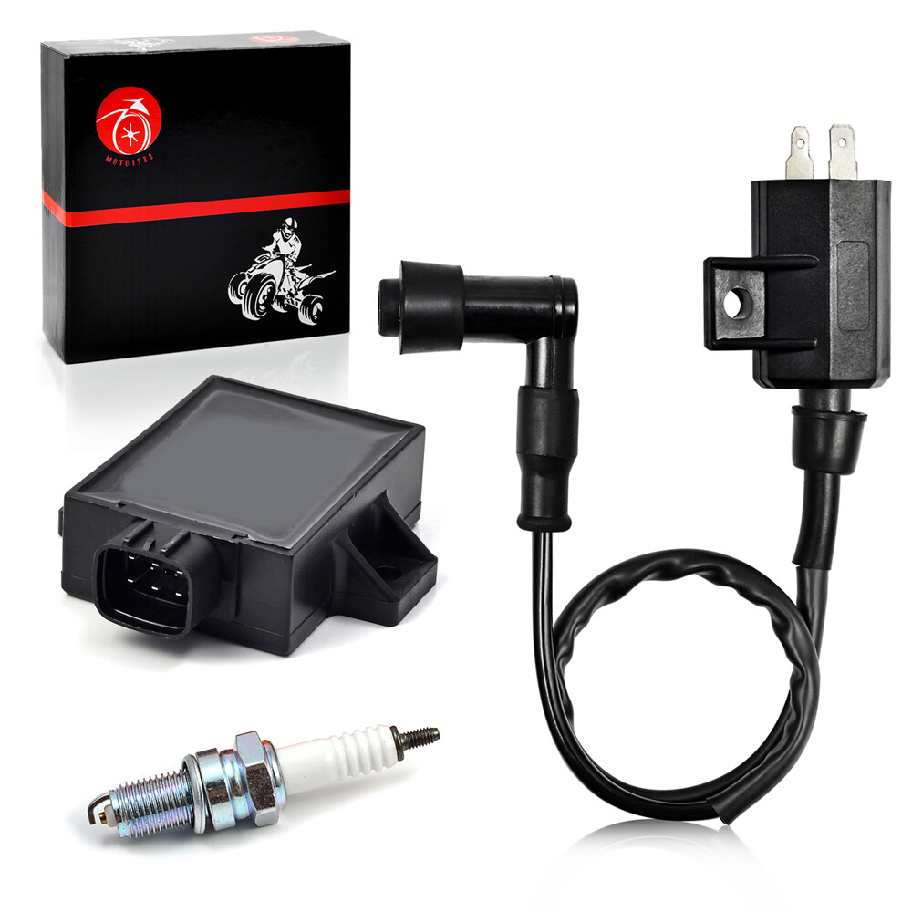 Ignition Coil Spark Plug CDI For Kawasaki Bayou 250 KLF250A , Bayou 220  KLF220A - Foto 2