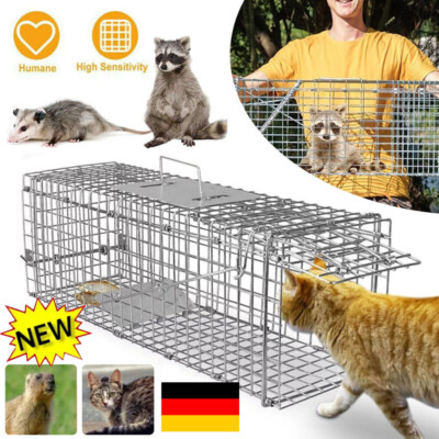 Lebend Marderfallen Katzenfalle Fuchsfalle Tierfalle Drahtfalle Falle Stahldraht