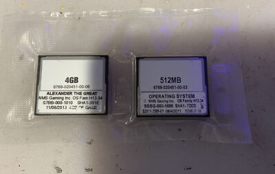 WMS WILLIAMS  BB2 SLOT  SOFTWARE SET - NO DONGLE NEEDED ALEXANDER THE GREAT