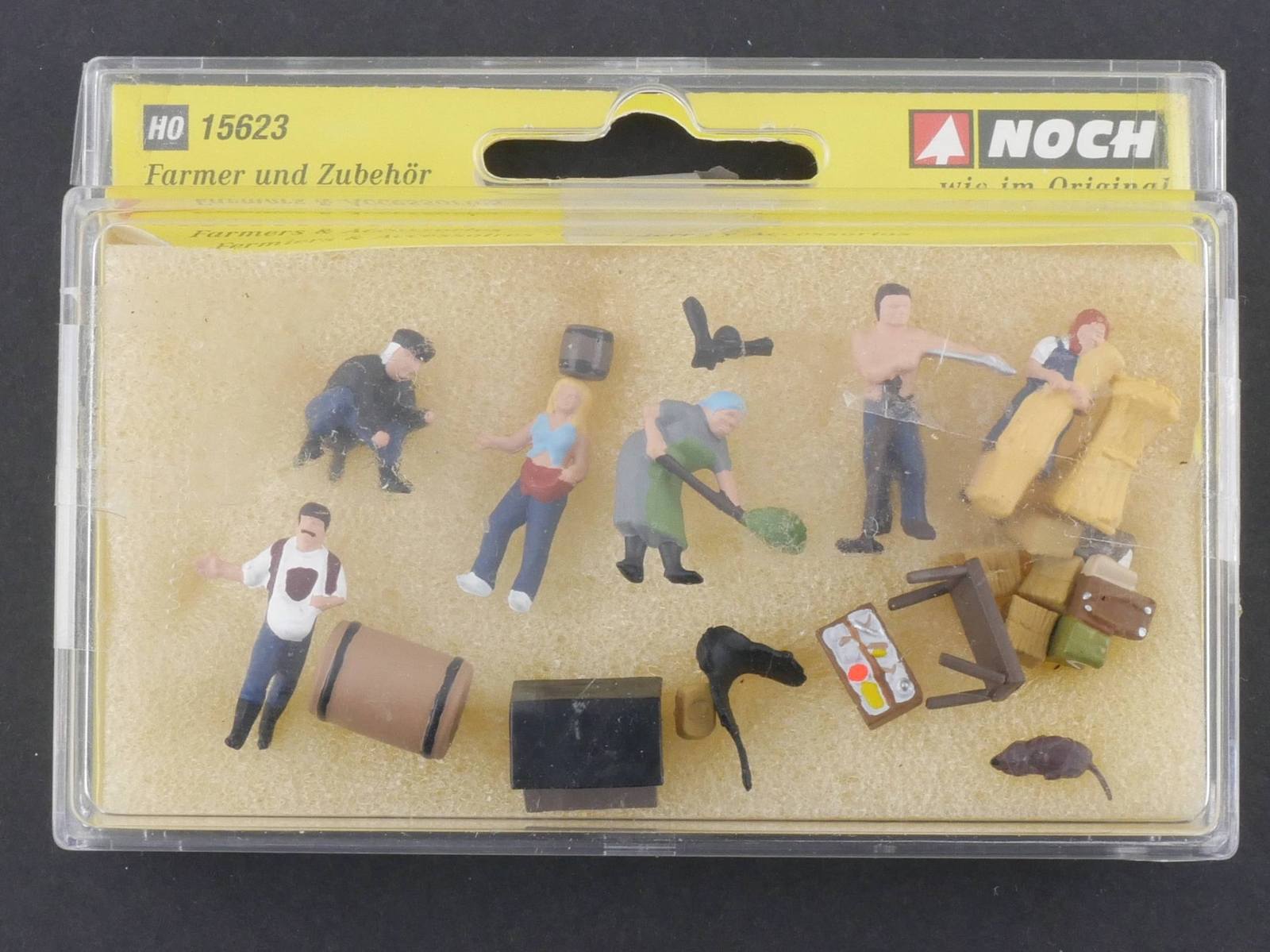 Noch 15623 Farmer and Accessories Figurines Model Railway H0 1:87 Ob 1702-05-12