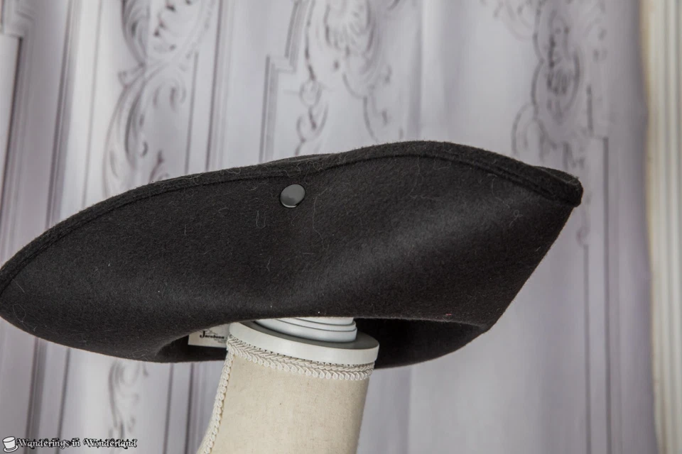 Goth Pirate Gown Small Costume B&W Stripes Steampunk Renaissance Festival - Image 2 of 4