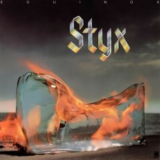 STYX Equinox BANNER 2x2 Ft Fabric Poster Tapestry Flag album cover art