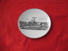 1 Porzellan- Wandteller STADT WALSRODE + Buch: VOGELPARK  Ø 19,5cm Bareuther 154