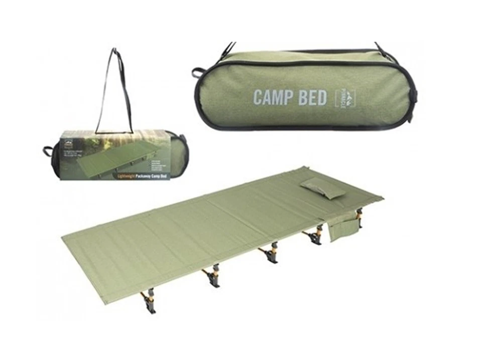Pinnacle Summit Aluminium Lightweight Packaway Campingbett 190x70x17cm 632011