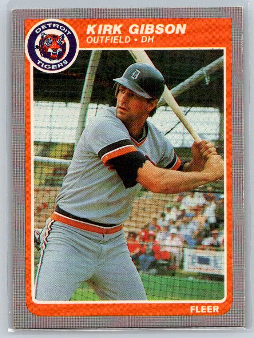 Kirk Gibson trading card