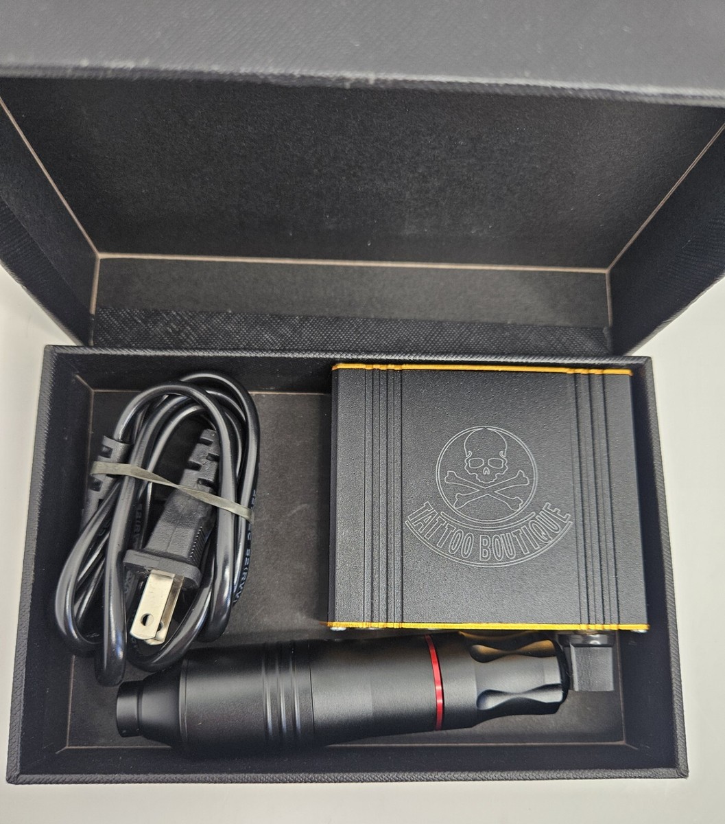 ANTEIK タトゥーパワーサプライ 液晶ディスプレイ付き Tattoo Boutique Tattoo Machine 18V -1.5A Power Supply