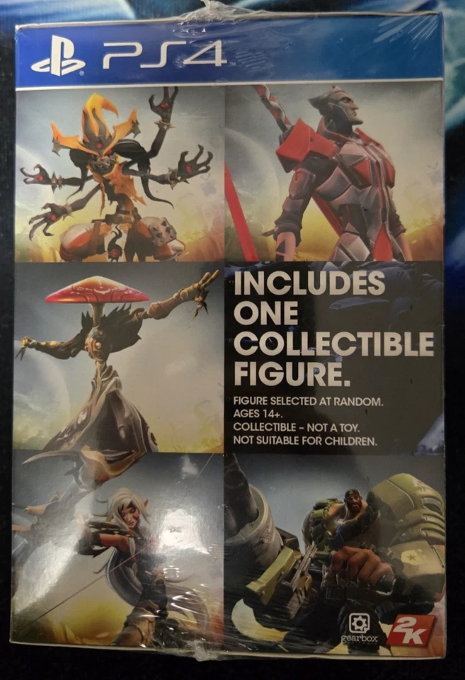 Battleborn with GameStop Exclusive Collectible Figure for PS4 - "NEW" RARE! - Image 4 of 4