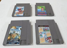 T-130 VINTAGE NINTENDO NES LOT SKY SHARK SUPER MARIO 2 NES OPEN & MORE