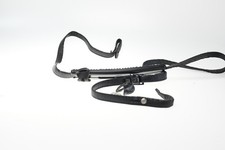 Konica Minolta Black Leather Camera Neck Shoulder Strap G148