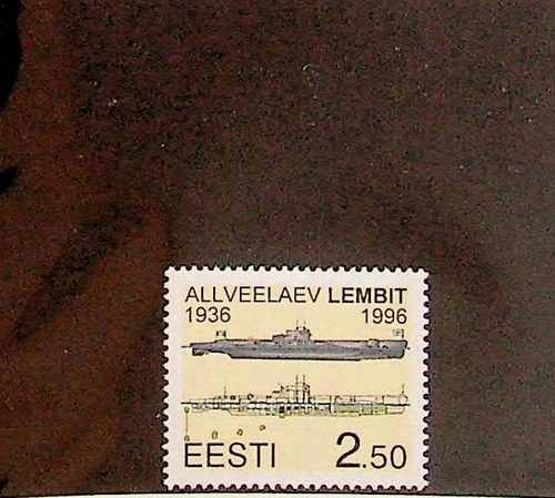 ESTONIA Sc 302 NH ISSUE OF 1996 - SUBMARINE - (TA62)