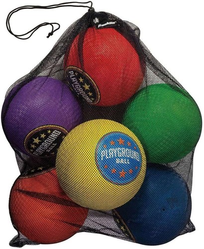 Franklin Sports Kids Playground Balls - Rubber One Size, Multicolored