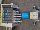 FESTO VALVE BANK WITH 5 VALVES + PRESSURE REGULATOR — photo 10