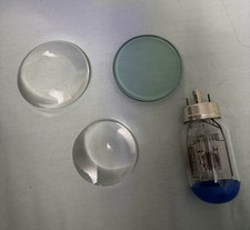 Kodak Carousel 3 lens setup. Heat glass  2-condensers for model 750 With Bulb