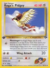 Koga's Pidgey (49) 1st Edition Uncommon Gym Challenge 49/132 NM