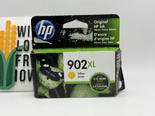 HP 902XL Yellow High Yield Ink Cartridge HP T6M10AN Sealed Retail Box Exp 2023