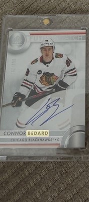 2023-24 Sp Authentic - Autographed Future Watch Connor Bedard #110 /999 (AU, RC)