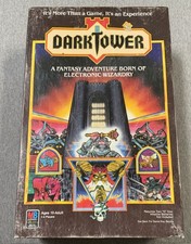 1981 Dark Tower Board Game by Milton Bradley 100% Complete w/ Working Tower CIB