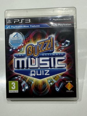 Buzz! The Ultimate Music Quiz (Sony PlayStation 3, 2010) PS3 PAL mit Handbuch