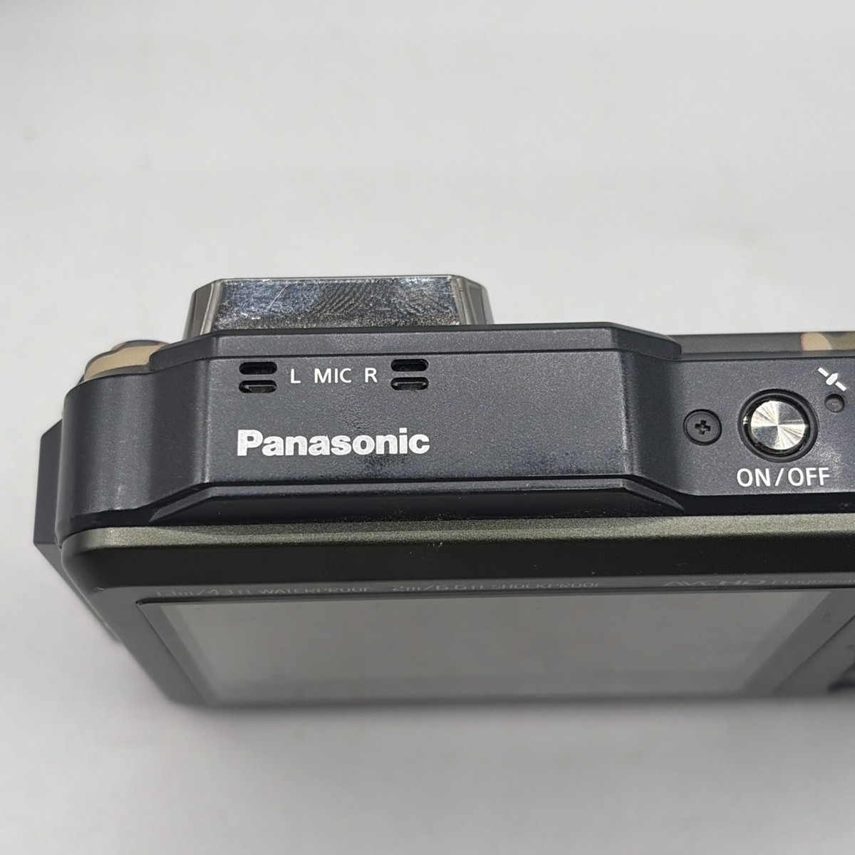 Panasonic LUMIX TS6 デジカメ カモフラージュ 迷彩 Panasonic LUMIX DMC-TS6 Camera Camo Waterproof Shockproof GPS Wi