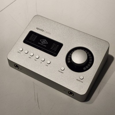 Universal Audio Apollo Solo Heritage Edition Thunderbolt 3 Audio Interface Used