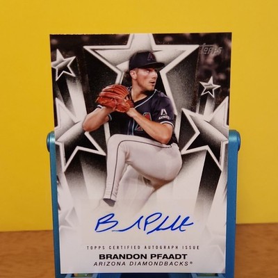 Topps 2025 Brandon Pfaadt Arizona Diamondbacks Autograph 