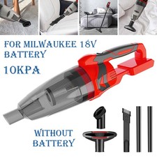 10KPA For Milwaukee M18 18V Battery Cordless Handheld Car Vacuum Cleaner