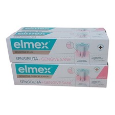 4x Elmex Sensitive Plus denti dentifricio professionale sensibilità gengive sane