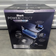 Shark RV2820YE Robot Vacuum  Mop PowerDetect NeverTouch Combo - New