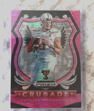 2020 Panini Prizm Draft Picks PATRICK MAHOMES II Crusade Pink Pulsar #80 Chiefs