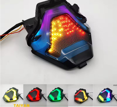 Dynamic rgb taillight mt 07 from 2021