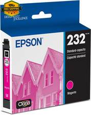 Epson 232 Claria Standard Ink Magenta Cartridge T232320 for WF-2930 2950