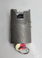 Sargent & Greenleaf Padlock Model 831B High Security Military lock 1 key MEDECO