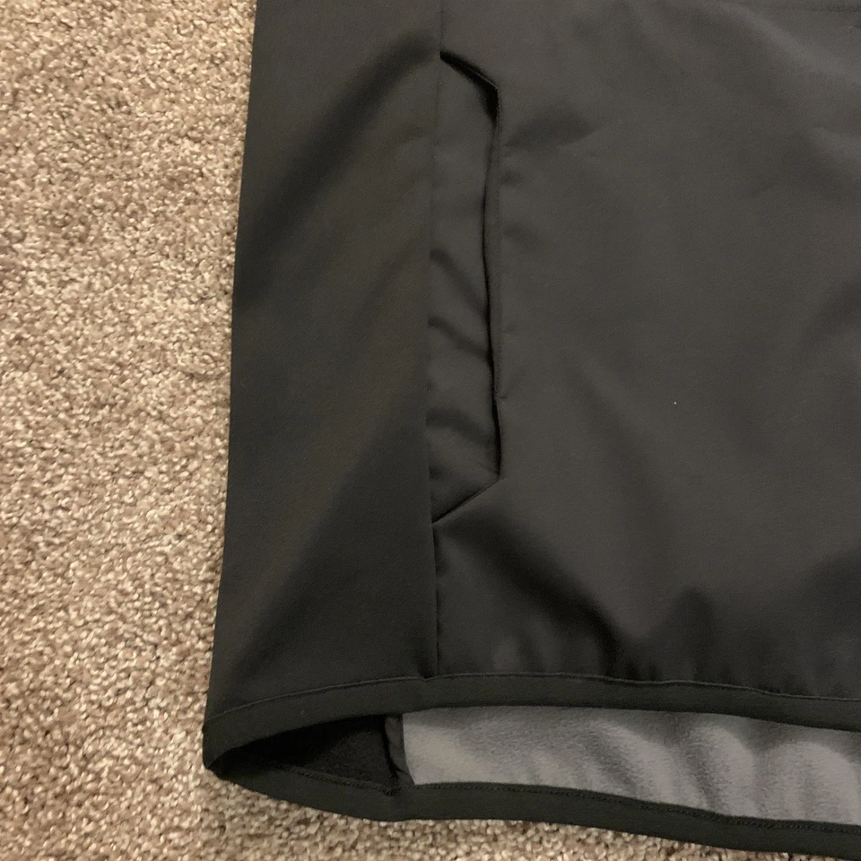 Adidas Game Mode Chaleco Para Hombre Informal Cremallera Completa Chaleco FP9989 Negro Blanco Mediano Foto 4 de 4