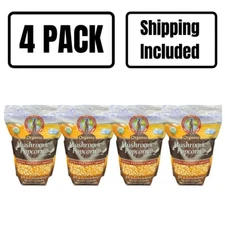Organic Mushroom Popcorn | 2 lb | Pack of 4 | Non-GMO | Shipping Included | Grai