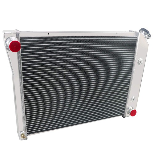 3 Row Aluminum Radiator for 68-74 Chevy Nova 68-71 Chevelle 80-88 Monte Carlo - Picture 3 of 9