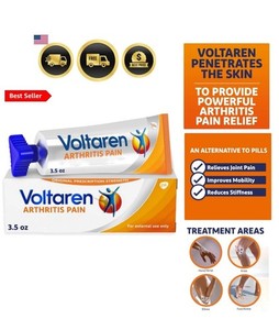 Voltaren Topical 1% Arthritis Gel, 3.53 Ounce 100g
