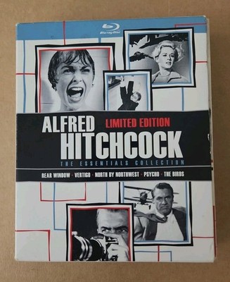 Alfred Hitchcock: Essentials Collection (2013 Blu-ray, 5 Film Set) Limited Editi
