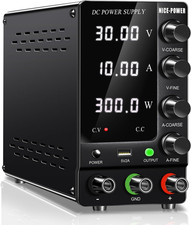NICE-POWER DC Power Supply Variable 30V 10A, Adjustable Switching Regulated DC B