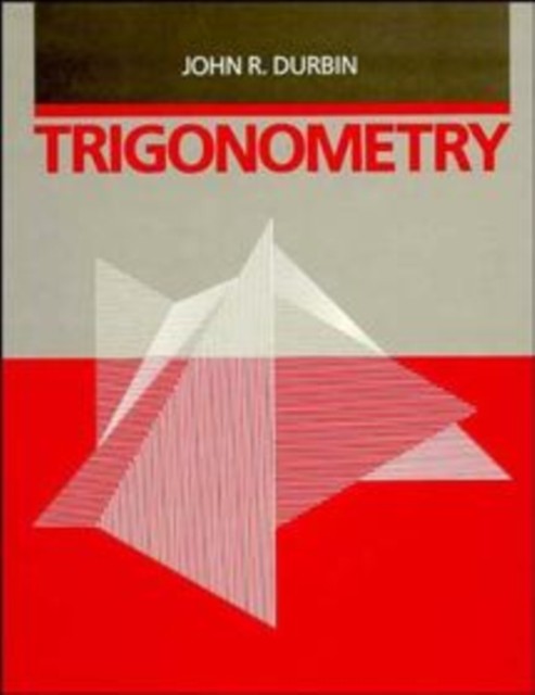 Trigonometry Durbin Paperback John Wiley & Sons 9780471033660